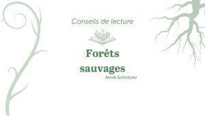 bandeau conseils de lecture forêts sauvages