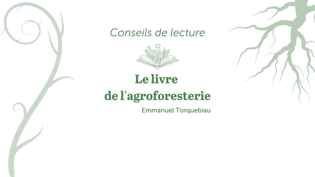 bandeau conseils de lecture le livre de l'agroforesterie