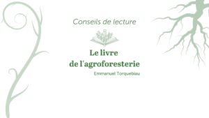 bandeau conseils de lecture le livre de l'agroforesterie