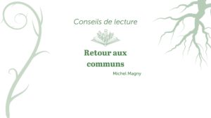 bandeau conseils de lecture retour aux communs