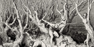 « Le premier s’écriait : « Viens donc, viens donc, ô Mort… » » BNF Gustave Doré